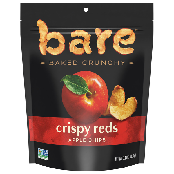 Bare Baked Crunchy Dried Fruit Crispy Reds Apple Chips