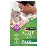 Purina Cat Chow Indoor Hairball Healthy Weight Chicken Adult Dry Cat Food