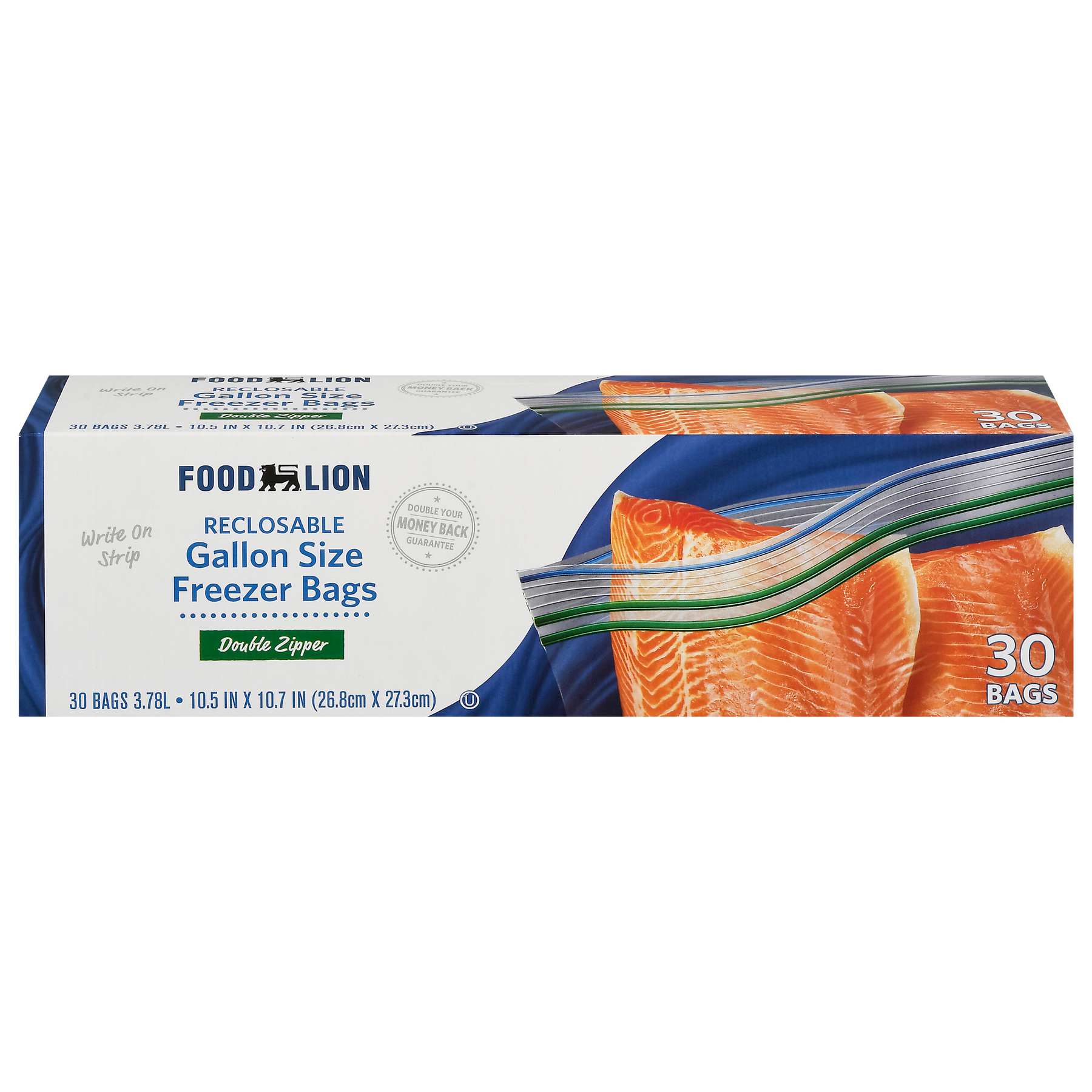 Food Lion Food Lion Freezer Bags Reclosable Gallon Size