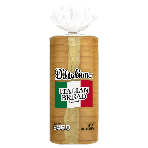 D'Italiano Italian Bread Sliced
