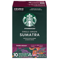 Starbucks Sumatra Dark Roast K-Cup Coffee Pods