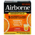 Airborne Immune Essentials Zesty Orange 1000mg Vitamin C Tablets