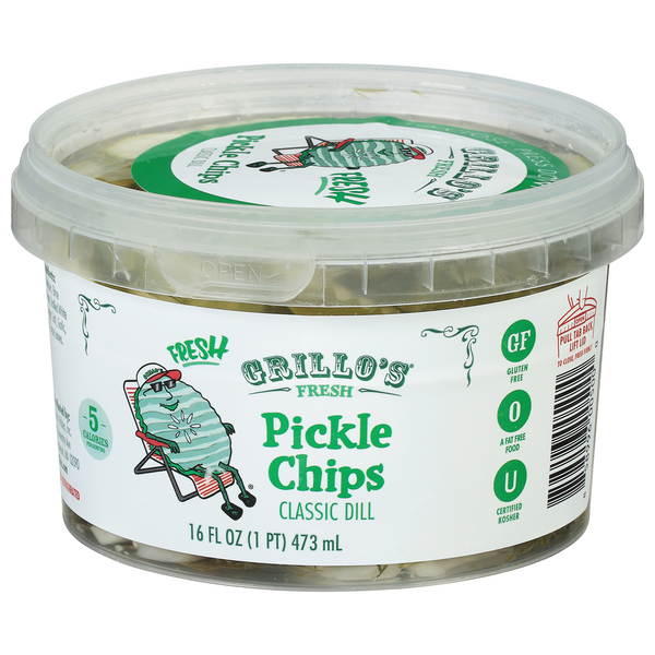Save on Grillo's Pickles Italian Dill Chips Fresh Order Online Delivery