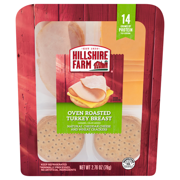 Save on Hillshire Farm Oven Toasted Turkey Breast Cheddar Cheese