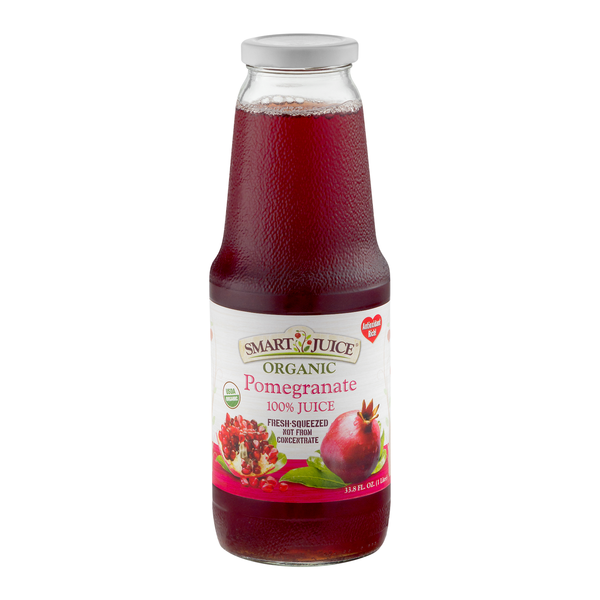 Smart Juice 100% Pomegranate Juice Not From Concentrate Organic