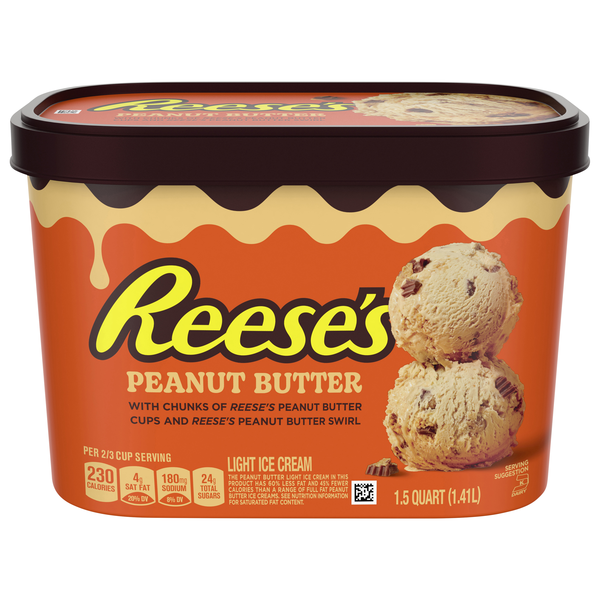 Reese's Light Peanut Butter Ice Cream