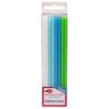 Betty Crocker Tall Cool In Blue Birthday Candles