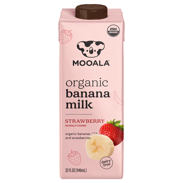 Mooala Organic Strawberry Bananamilk
