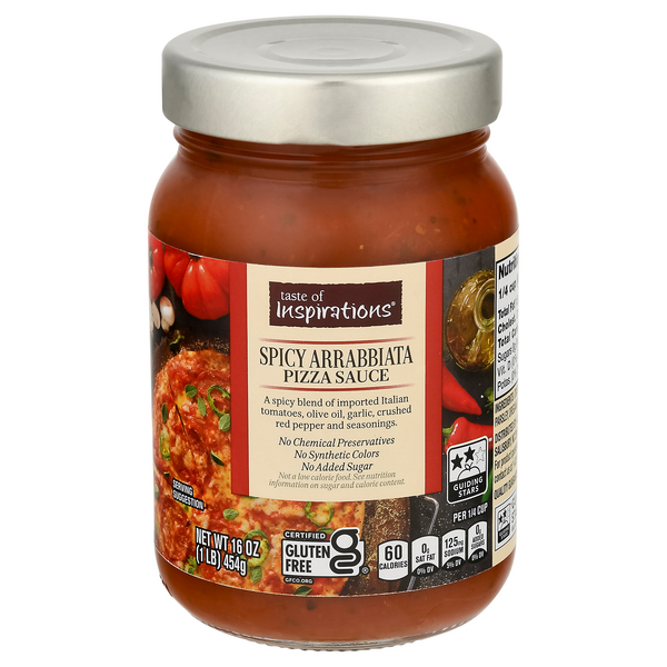 Taste of Inspirations Spicy Arrabbiata Pizza Sauce