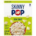 SkinnyPop Gluten Free Sea Salt Microwave Popcorn - 6 ct