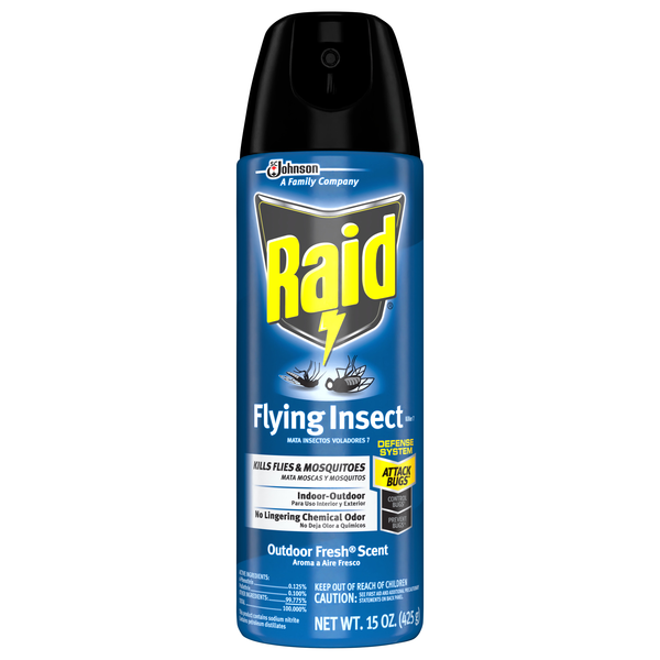 Raid Flying Insect Killer Outdoor Fresh Aerosol