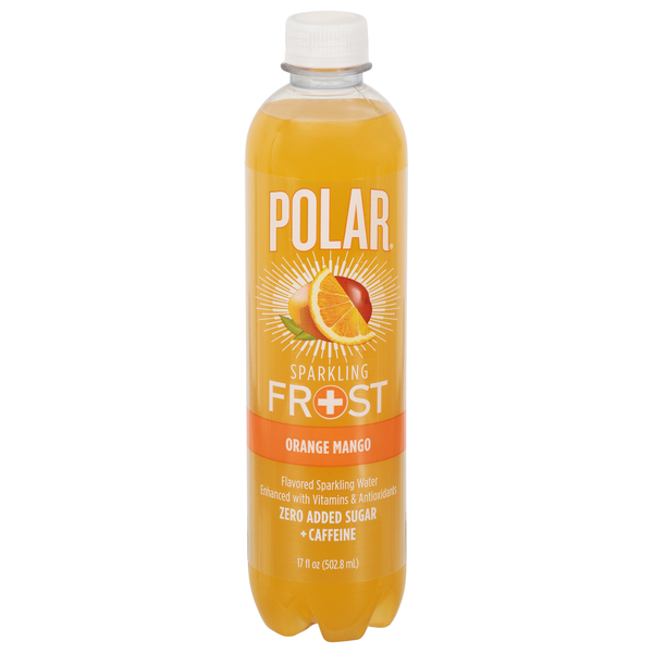 Polar Sparkling Frost Orange Mango Water