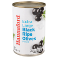 Hannaford Extra Large Pitted Black Olives