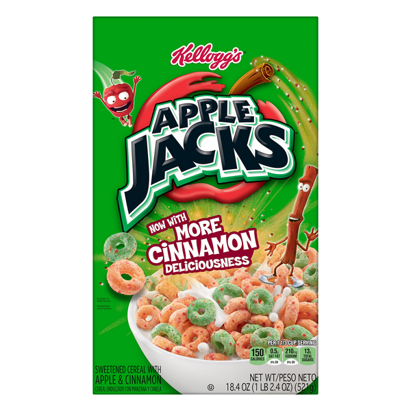 Save on Apple Jacks Breakfast Cereal Cinnamon Order Online Delivery