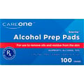 CareOne Isopropyl Rubbing Alcohol Prep Pads 70%