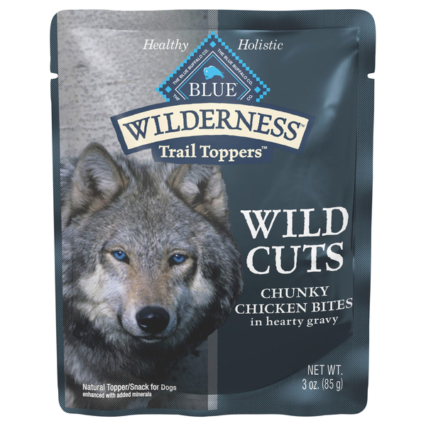 Blue Buffalo Wilderness Trail Toppers Chunky Chicken Bites Dog Snack