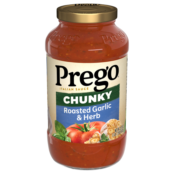 Prego Chunky Roasted Garlic & Herb Italian Pasta Sauce