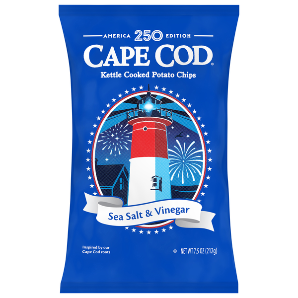 Cape Cod Sea Salt & Vinegar Kettle Cooked Potato Chips