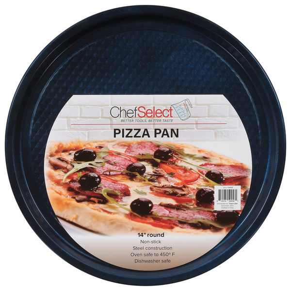 Lloydpans Kitchenware Heavy Duty 14-Gauge Aluminum Pizza Pan – Non-Stick, Fast & Even Baking, 8 12 16 Inch Sizes