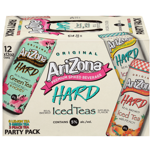 AriZona Hard Iced Tea Variety Pack - 12 pk