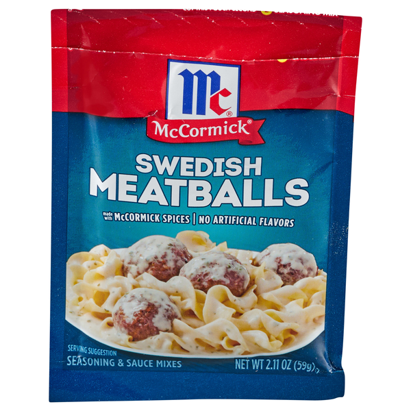 McCormick Swedish Meatballs Seasoning & Sauce Mix Packet