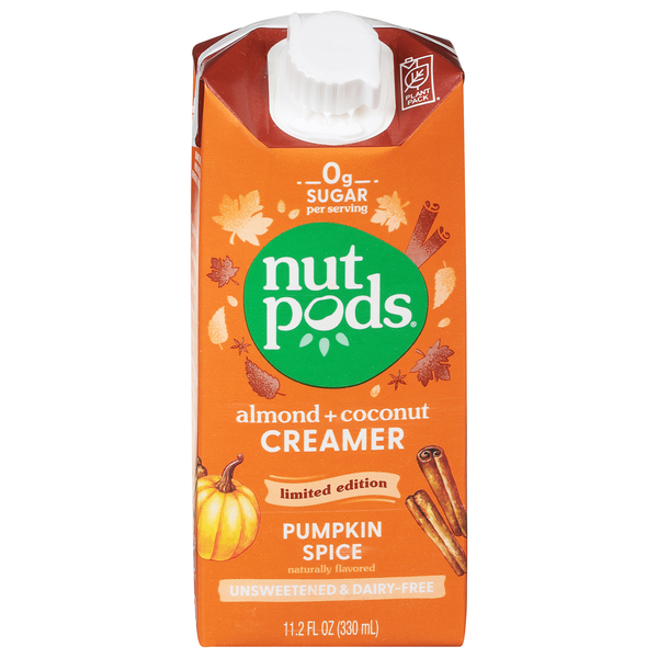 Save on nutpods Dairy Free Unsweetened Pumpkin Spice Almond + Coconut