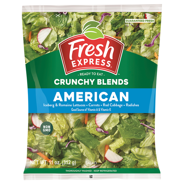 Fresh Express Crunchy Blends American Salad