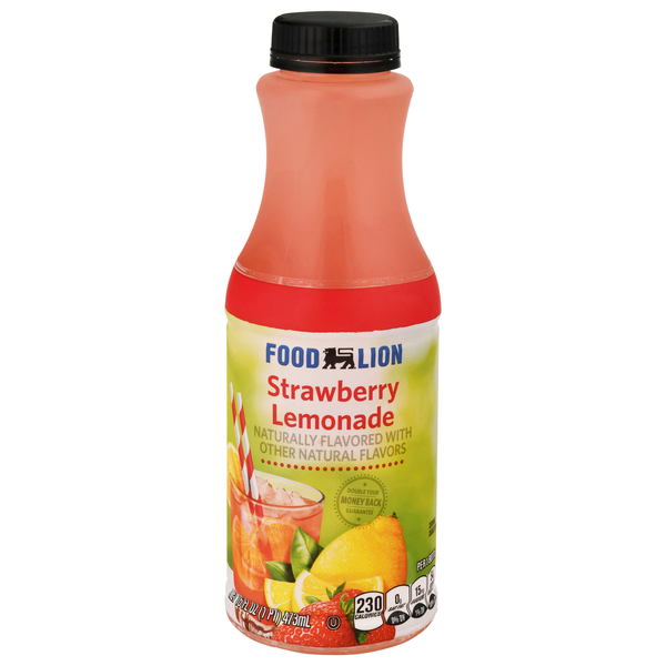 Food Lion Strawberry Lemonade Refrigerated