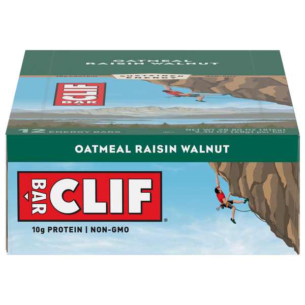 Save on Clif Energy Bars Oatmeal Raisin Walnut 12 ct Order Online