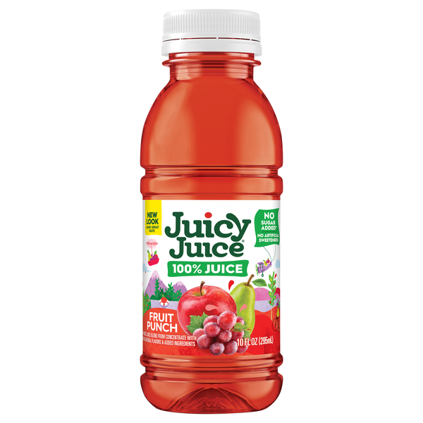 Juicy Juice 100% Fruit Punch Juice No Added Sugar