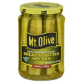 Mt. Olive Old-Fashioned Sweet Bread & Butter Pickle Spears