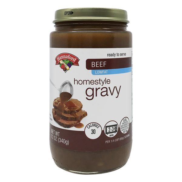 Hannaford Low Fat Homestyle Beef Gravy