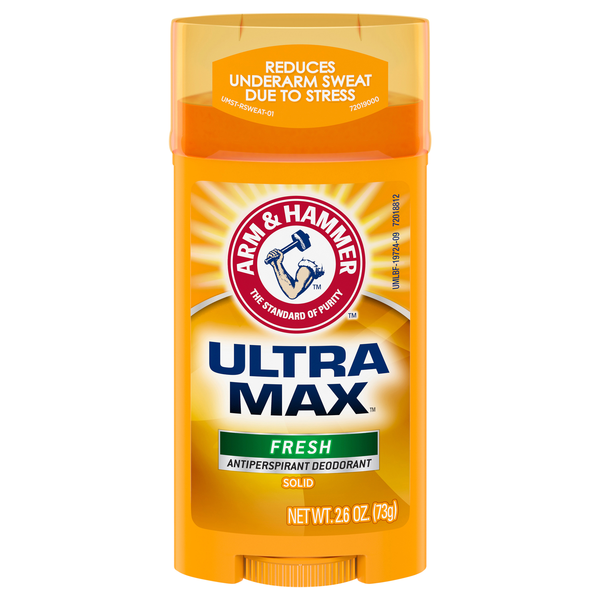 Arm & Hammer Ultra Max Fresh Antiperspirant Deodorant Solid