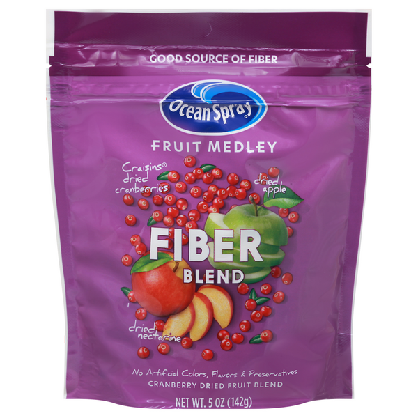 Save on Ocean Spray Fruit Medley Fiber Blend Cranberry Dried Fruit