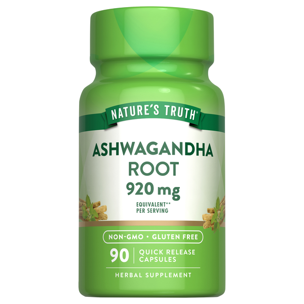Nature's Truth Ashwagandha Root 920 mg Capsules
