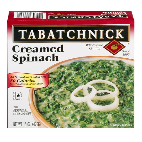 Tabatchnick Creamed Spinach - 2 ct Frozen