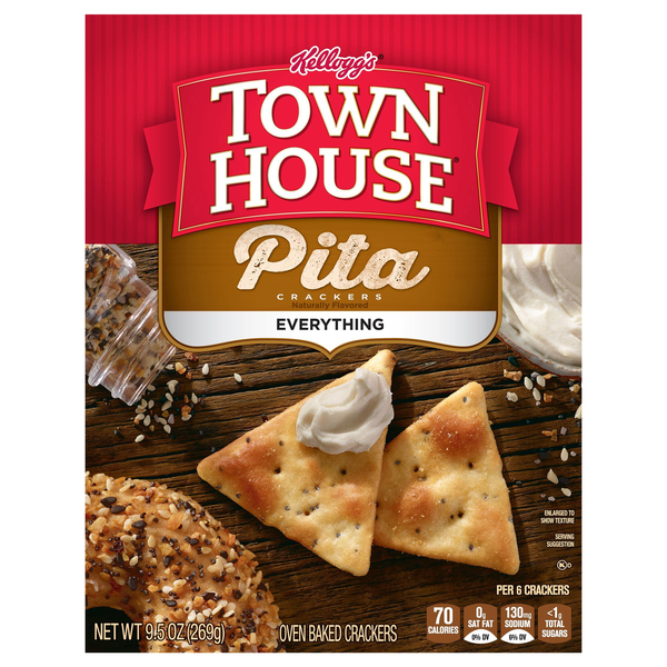 Town House Everything Pita Crackers