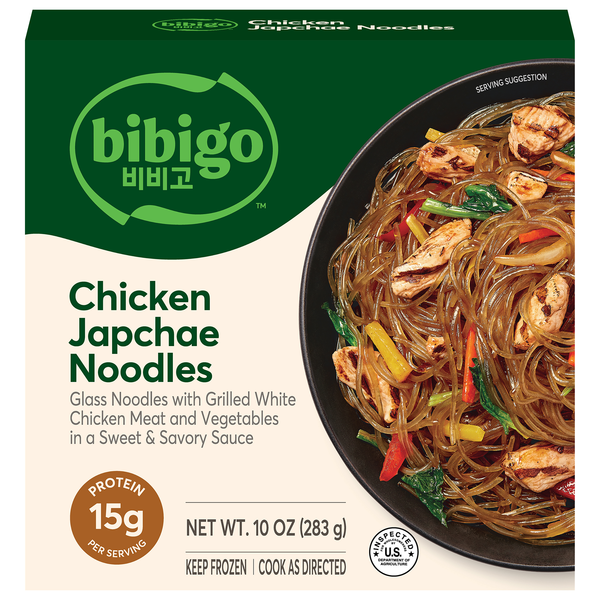Bibigo Chicken Japchae Noodles Frozen