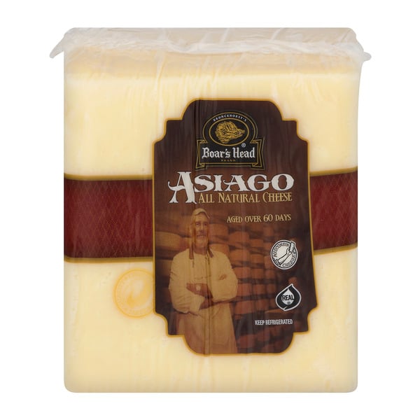 Save on Boar's Head Deli Asiago Cheese (Regular Sliced) Order Online