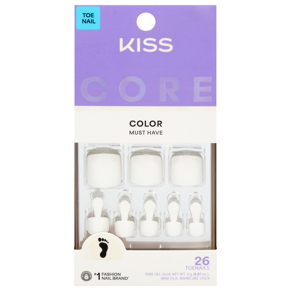 Kiss Core Color Toenails Toe-Tally Yours