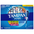 Tampax Pearl Super/Plus/Ultra Unscented Tampons