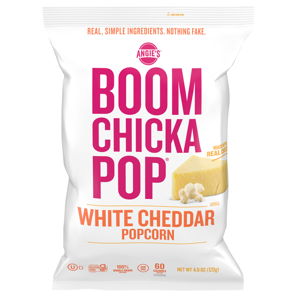 Angie's BOOMCHICKAPOP Gluten Free White Cheddar Popcorn