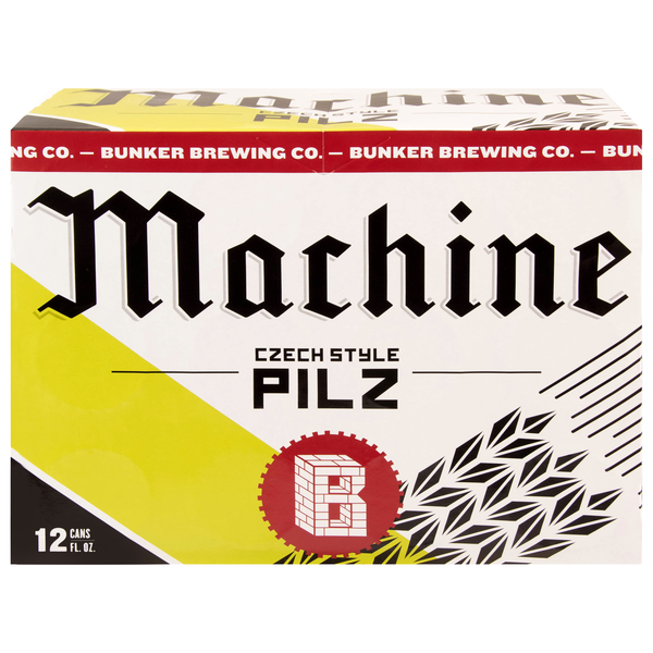 Bunker Brewing Co. Czech Style Pilz Beer - 12 pk