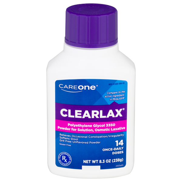 Save on CareOne ClearLax Laxative Original Powder Order Online Delivery GIANT