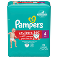 Pampers Cruisers 360 Size 4 Baby Diapers 22-37 lb