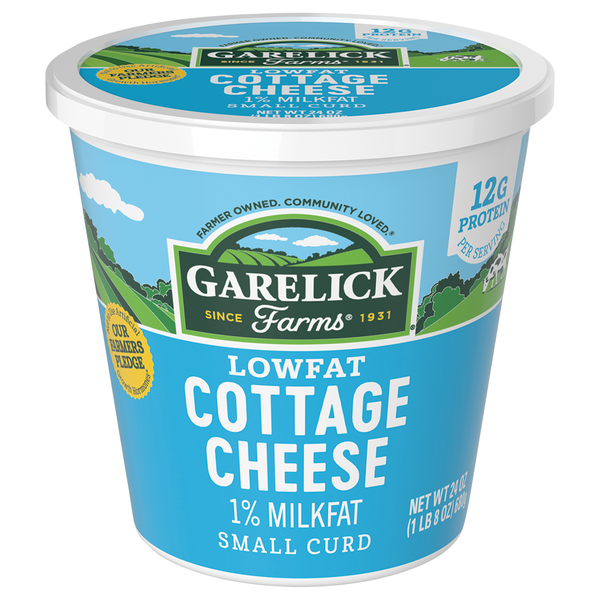 Garelick Farms 1% Low Fat Small Curd Cottage Cheese