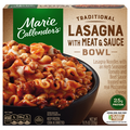 Marie Callender's Traditional Lasagna with Meat & Sauce Bowl Frozen Meal