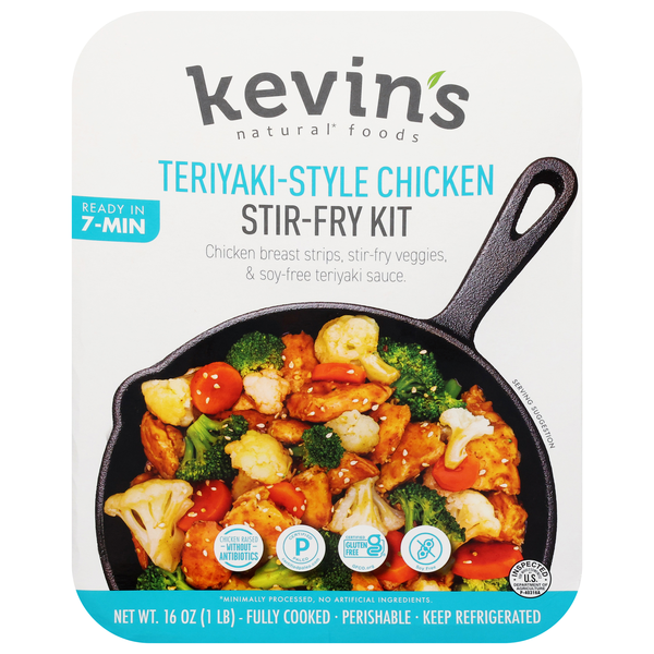 Kevin's Natural Foods Teriyaki-Style Chicken Stir-Fry Kit