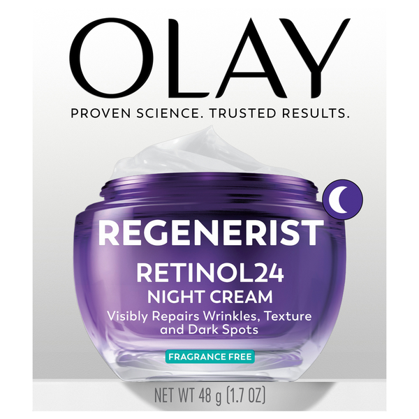 Olay Regenerist Fragrance Free Retinol 24 Night Moisturizer