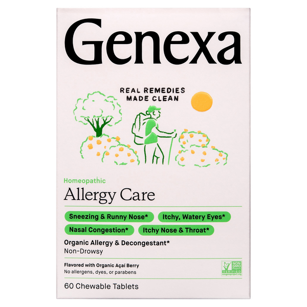 Save on Genexa Homeopathic Allergy Care Tablets NonDrowsy w/Acai Berry